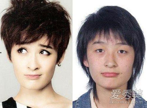 明星双眼皮对比照片,对比照片揭示双眼皮之美
